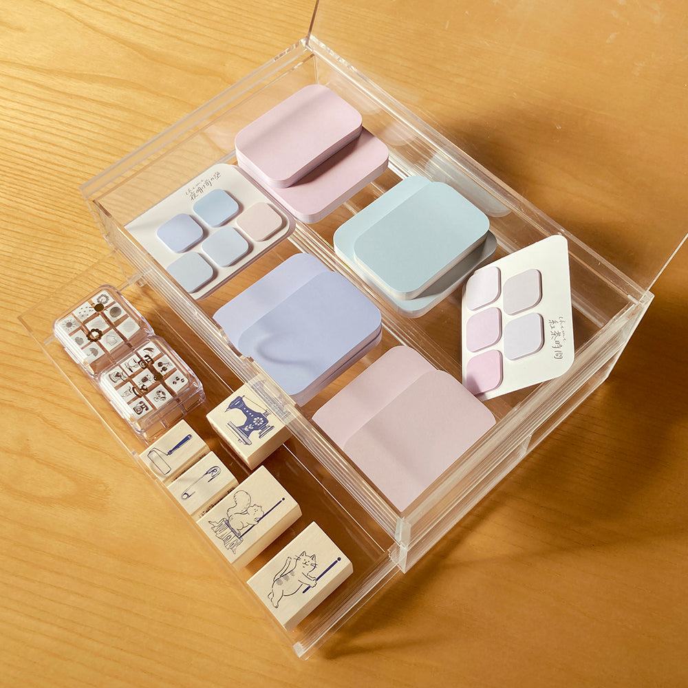 Beverly Marumi Sticky Notes - Petite (4 patterns) - Tea Time by Techo Treats Stationery