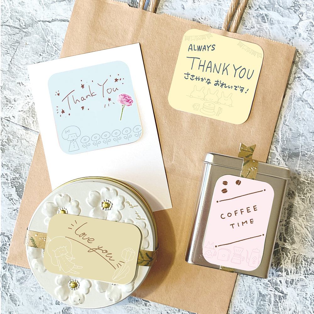 Beverly mizutama Marumi Sticky Notes - Breeze and Morning - L - Default Title by Techo Treats Stationery