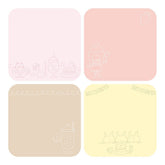 Beverly mizutama Marumi Sticky Notes - Snack Time - L - Default Title by Techo Treats Stationery