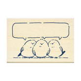 Beverly MT Pal Rubber Stamp - Talking Shimaenaga - Default Title by Techo Treats Stationery