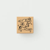 Beverly Sankakeru Currently on Vacation Rubber Stamp - Feeling Lazy - Default Title by Techo Treats Stationery