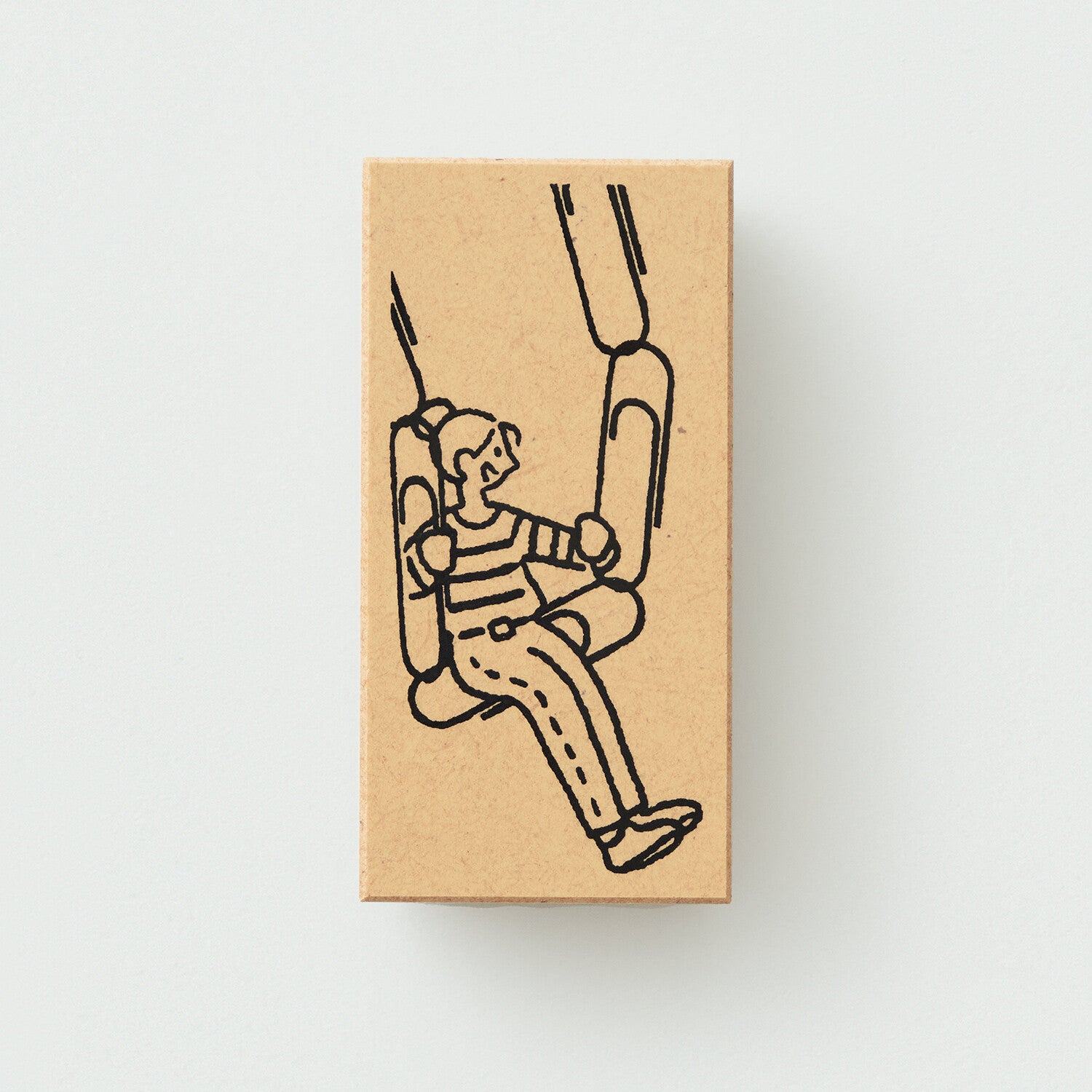 Beverly Sankakeru Office Life Rubber Stamp - Clip - Default Title by Techo Treats Stationery