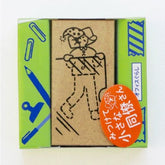 Beverly Sankakeru Office Life Rubber Stamp - File - Default Title by Techo Treats Stationery