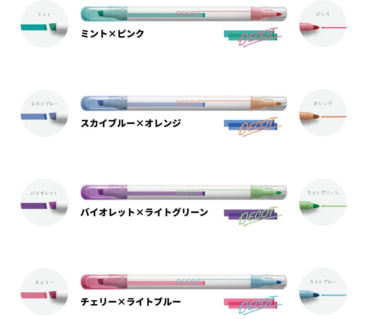 DECOT Vol.3 Overlay Marker Set (Set of 8)