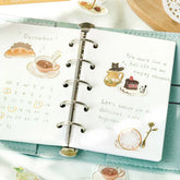 BGM Afternoon Tea Party Foil-stamped Flake Seal - Let&