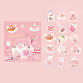 BGM Afternoon Tea Party Foil-stamped Flake Seal - So Yummy - Default Title by Techo Treats Stationery