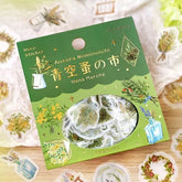 BGM Blue Sky Flea Market Vintage Zakka Foil-stamped Flake Seal - Flower Store - Default Title by Techo Treats Stationery