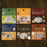 BGM Blue Sky Flea Market Vintage Zakka Foil-stamped Flake Seal - Vintage Clothes - Default Title by Techo Treats Stationery