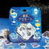 BGM Cafe A La Mode Cosmos Foil-stamped Flake Seal - Stardust in the Deep Sea - Default Title by Techo Treats Stationery