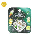 BGM Cafe A La Mode Cosmos Foil-stamped Flake Seal - Twilight Moonlit Sky - Default Title by Techo Treats Stationery