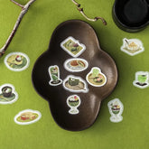 BGM Cafe A La Mode Miyabi Foil-stamped Flake Seal - Pine Needle - Default Title by Techo Treats Stationery
