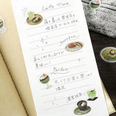 BGM Cafe A La Mode Miyabi Foil-stamped Flake Seal - Pine Needle - Default Title by Techo Treats Stationery