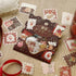 BGM Cafe A La Mode Post Office Foil-stamped Flake Seal - Red - Default Title by Techo Treats Stationery