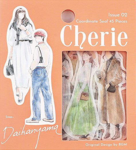 BGM Cherie Coordinate Seal - Daikanyama - Default Title by Techo Treats Stationery