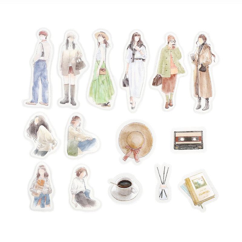 BGM Cherie Coordinate Seal - Daikanyama - Default Title by Techo Treats Stationery