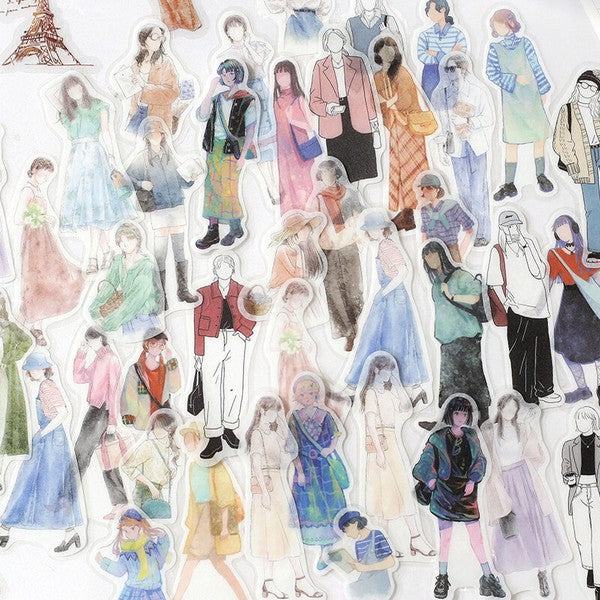 BGM Cherie Coordinate Seal - Ginza - Default Title by Techo Treats Stationery