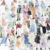 BGM Cherie Coordinate Seal - Ginza - Default Title by Techo Treats Stationery