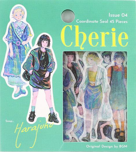 BGM Cherie Coordinate Seal - Harajuku - Default Title by Techo Treats Stationery