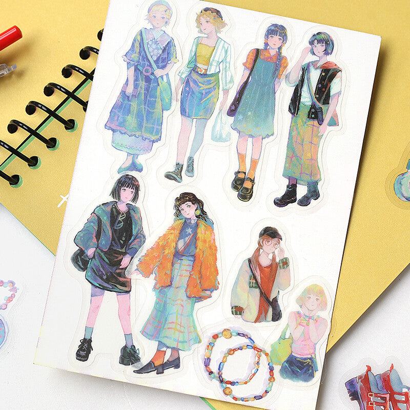 BGM Cherie Coordinate Seal - Harajuku - Default Title by Techo Treats Stationery