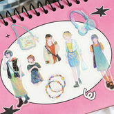 BGM Cherie Coordinate Seal - Harajuku - Default Title by Techo Treats Stationery