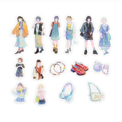 BGM Cherie Coordinate Seal - Harajuku - Default Title by Techo Treats Stationery