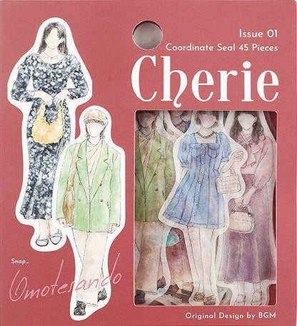 BGM Cherie Coordinate Seal - Omotesando - Default Title by Techo Treats Stationery