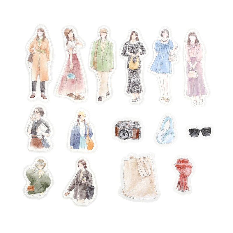 BGM Cherie Coordinate Seal - Omotesando - Default Title by Techo Treats Stationery
