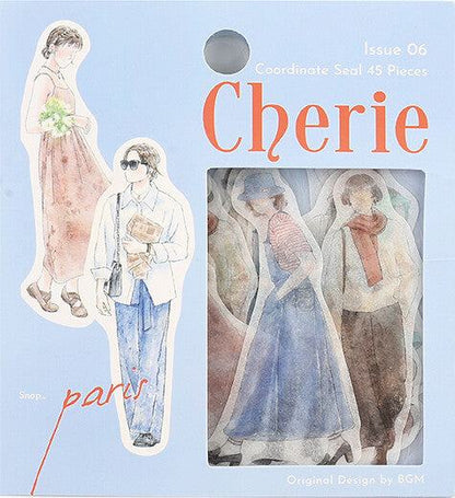 BGM Cherie Coordinate Seal - Paris - Default Title by Techo Treats Stationery