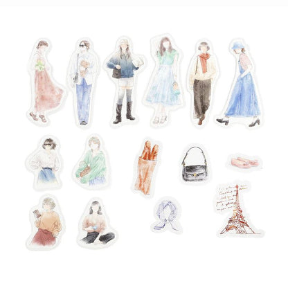 BGM Cherie Coordinate Seal - Paris - Default Title by Techo Treats Stationery