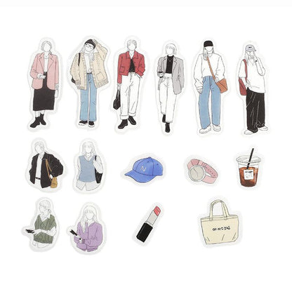 BGM Cherie Coordinate Seal - Seoul - Default Title by Techo Treats Stationery