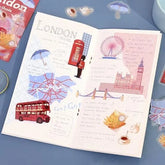 BGM City Guide Clear Sticker - London - Default Title by Techo Treats Stationery