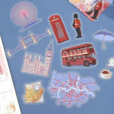 BGM City Guide Clear Sticker - London - Default Title by Techo Treats Stationery