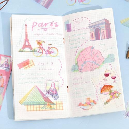 BGM City Guide Clear Sticker - Paris - Default Title by Techo Treats Stationery