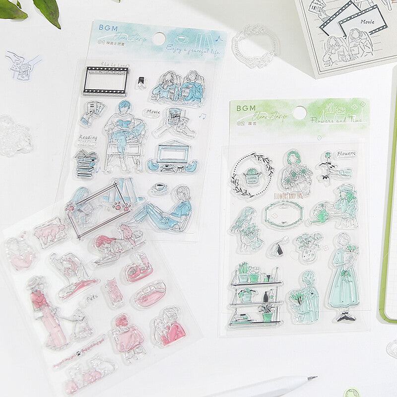 BGM Clear Stamp - How to Spend Your Holiday - Holiday - Default Title by Techo Treats Stationery