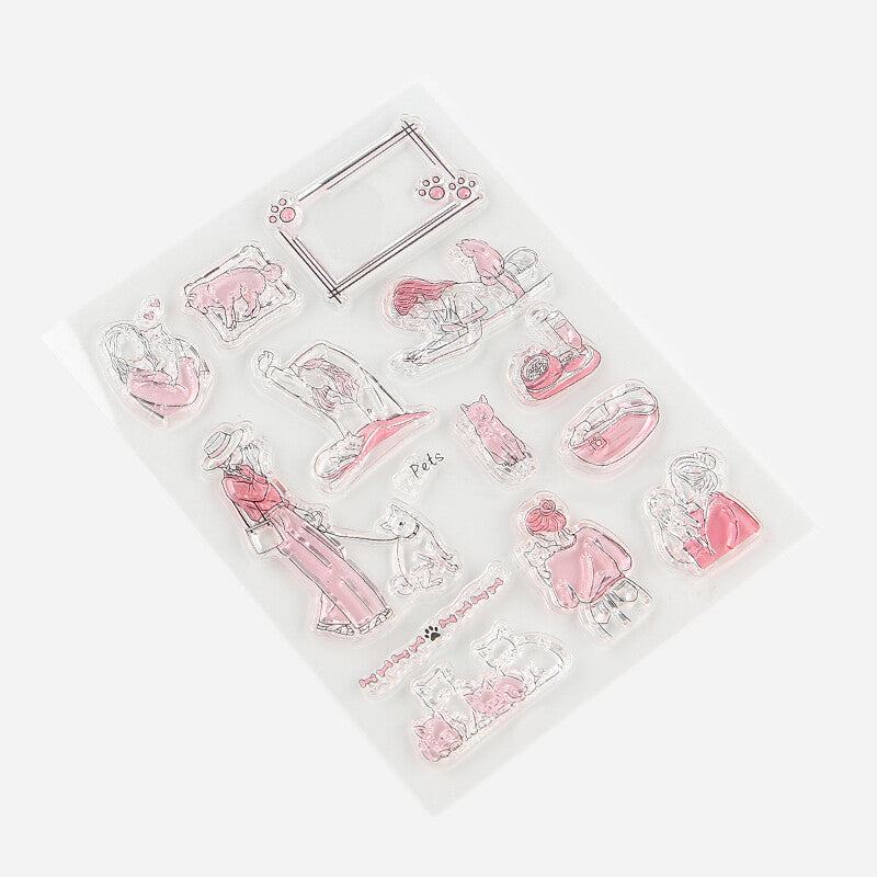 BGM Clear Stamp - How to Spend Your Holiday - Pets - Default Title by Techo Treats Stationery