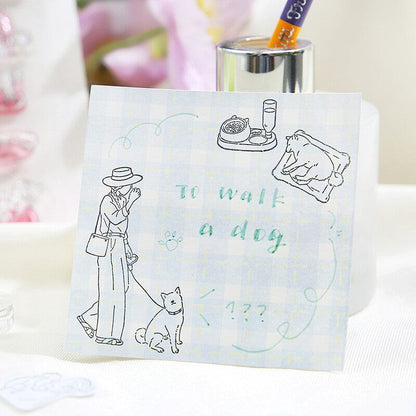 BGM Clear Stamp - How to Spend Your Holiday - Pets - Default Title by Techo Treats Stationery