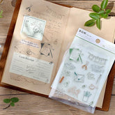 BGM Clear Stamp - Record - Letters - Default Title by Techo Treats Stationery