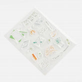 BGM Clear Stamp - Record - Letters - Default Title by Techo Treats Stationery