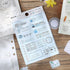 BGM Clear Stamp - Record - Life - Default Title by Techo Treats Stationery