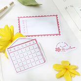 BGM Clear Stamp - Vintage - Schedule - Default Title by Techo Treats Stationery