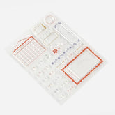 BGM Clear Stamp - Vintage - Schedule - Default Title by Techo Treats Stationery