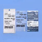 BGM Collage Seal Foil-stamped Planner Sticker - Message - Default Title by Techo Treats Stationery