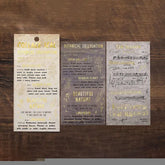 BGM Collage Seal Foil-stamped Planner Sticker - Sketch - Default Title by Techo Treats Stationery
