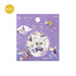 BGM Constellation Girls Foil-stamped Flake Seal - Aquarius, Pisces & Aries - Default Title by Techo Treats Stationery