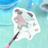 BGM Constellation Girls Foil-stamped Flake Seal - Leo & Virgo & Libra - Default Title by Techo Treats Stationery