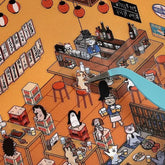 BGM Diorama 2.5D Miniature Room Sticker Vol.1 - Izakaya (Japanese Gastropub) - Default Title by Techo Treats Stationery