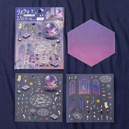 BGM Diorama 2.5D Miniature Room Sticker Vol.2 - Fantasy World