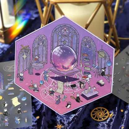 BGM Diorama 2.5D Miniature Room Sticker Vol.2 - Fantasy World