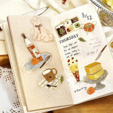 BGM Dolce Vita Foil-stamped Clear Sticker - Sweet Recipes - Default Title by Techo Treats Stationery