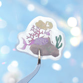 BGM Fairy Tale Foil-stamped Flake Seal - Purple - Default Title by Techo Treats Stationery